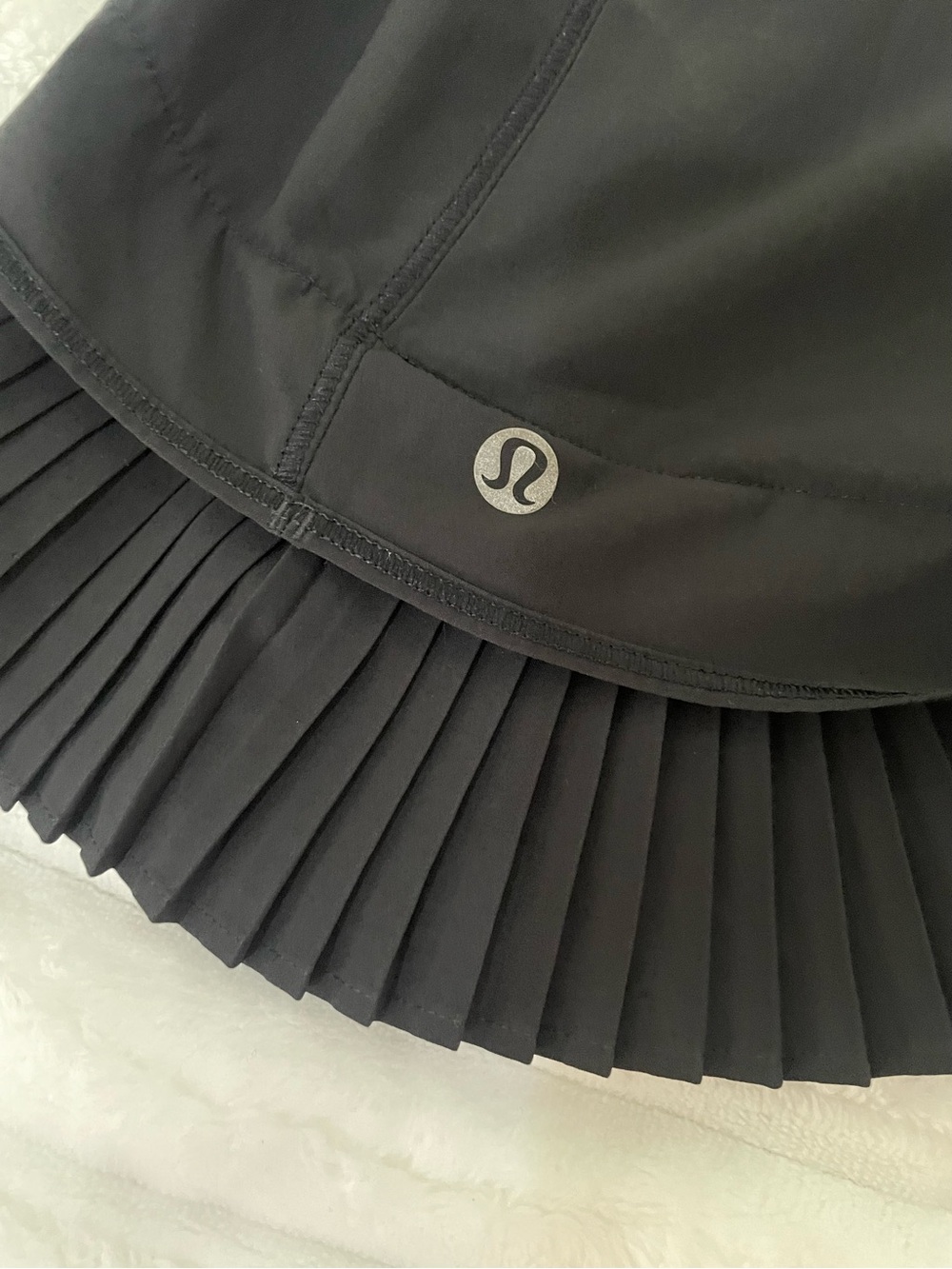 lululemon athletica Black Tennis Skirt with Pleated Hem - Picture 2 of 14